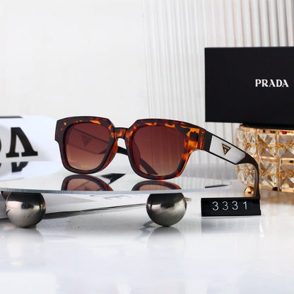 Casual Metal Polygon Sunglasses Fashion Streetwear 3331