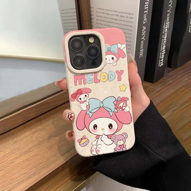 Funda biodegradable de dibujos animados bonitos