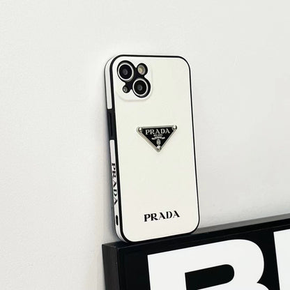 Coque souple classique en caoutchouc avec monogramme