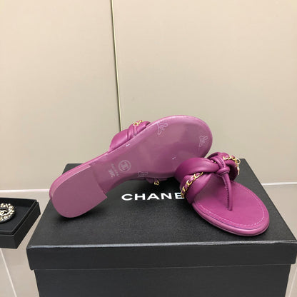 Sandalias con cadena tipo chancla