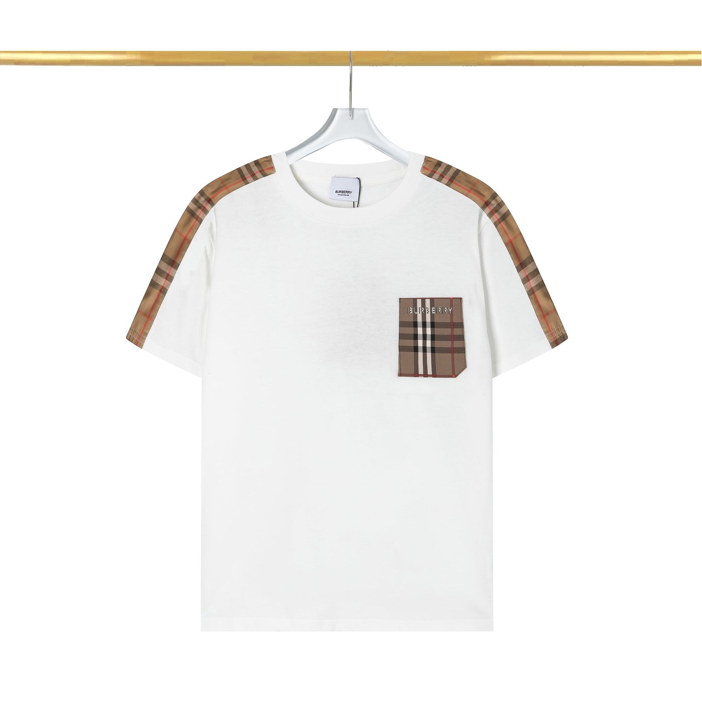 T-shirt à carreaux classique