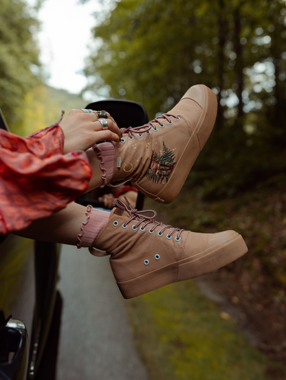 Baskets montantes à plateforme Woodland Wanderer