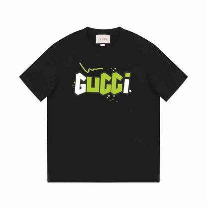 T-shirt Imprimé Vert Et Blanc