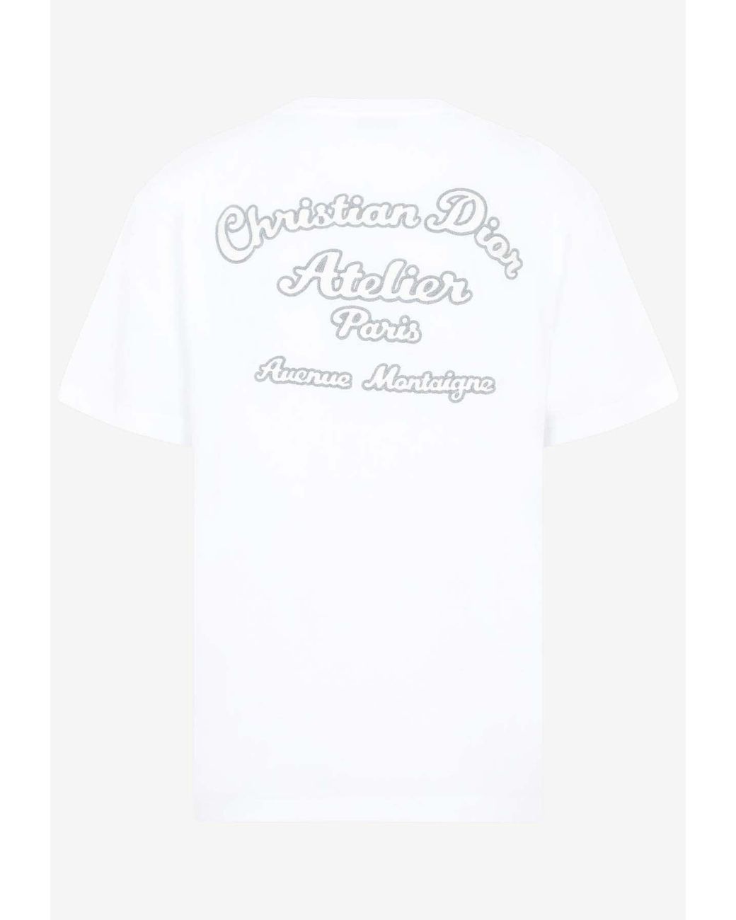 T-shirt col rond blanc