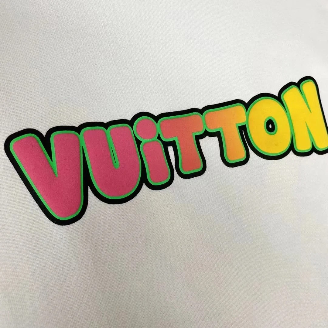 0528 T-shirt à logo imprimé recto-verso