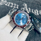 Premium Stainless Steel Mechanical Chronograph Watch 8 Color Options Classic Sport Luxury Style