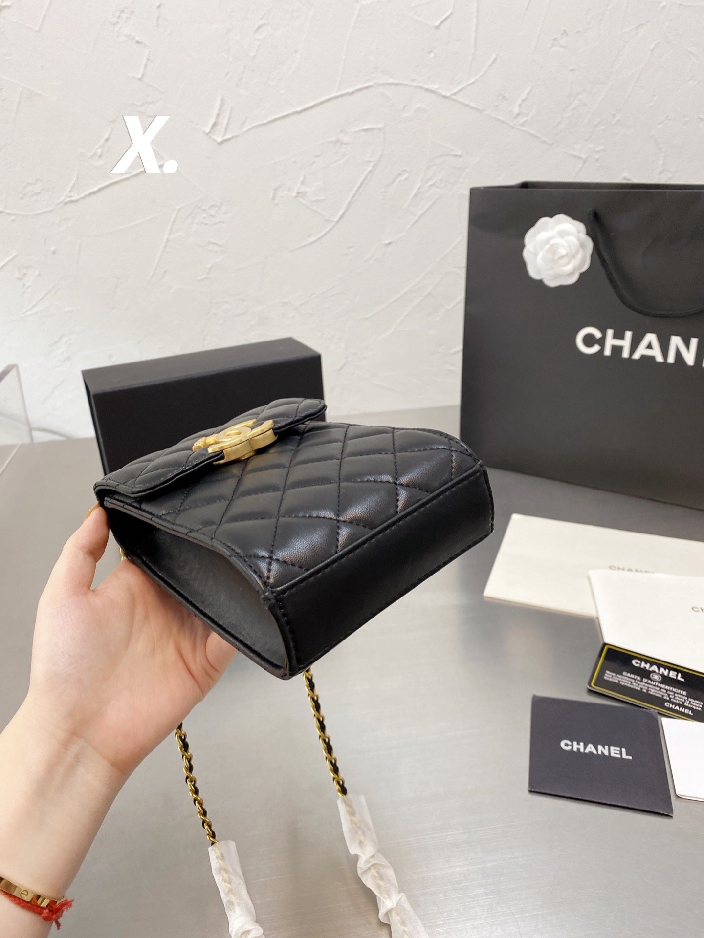 Sangle en cuir pour sac de téléphone portable