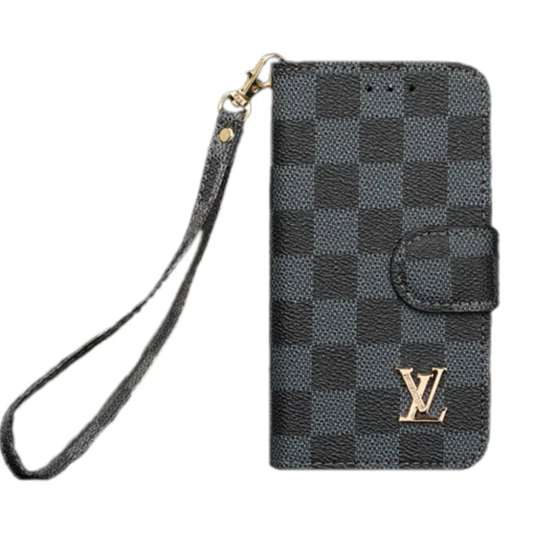 ÉTUI PORTEFEUILLE DAMIER