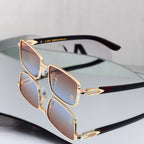 7 Color classic Rectangular Metal Sunglasses - 51002