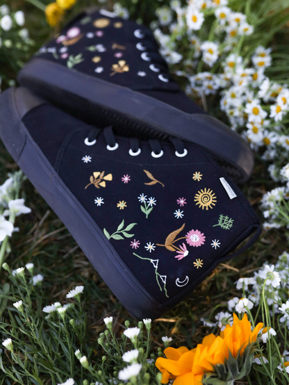 Baskets hautes Midnight Meadow
