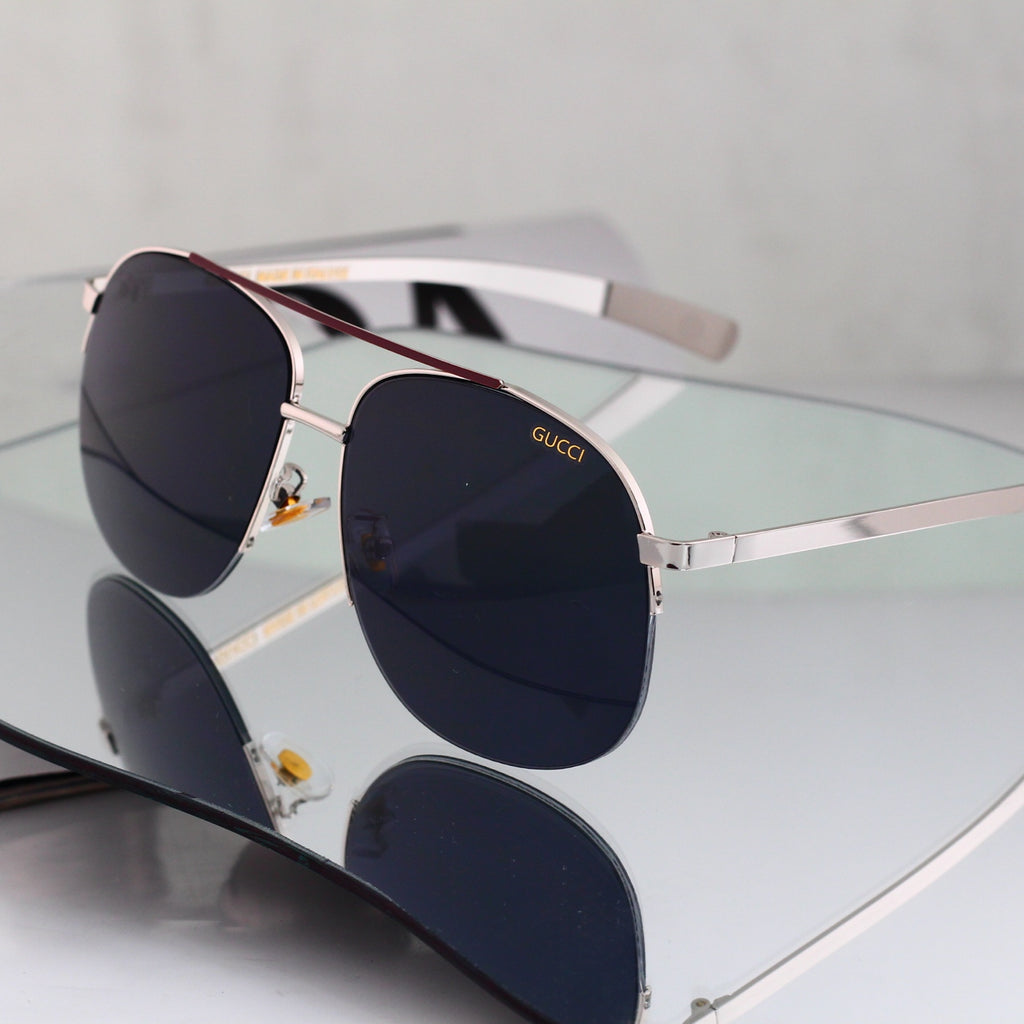 7 Color Classic Double Bridge Aviator Sunglasses - 51003