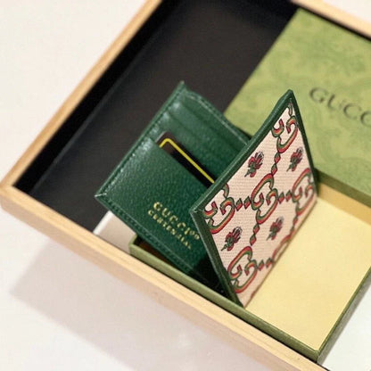 Green Monogram Leather Wallet