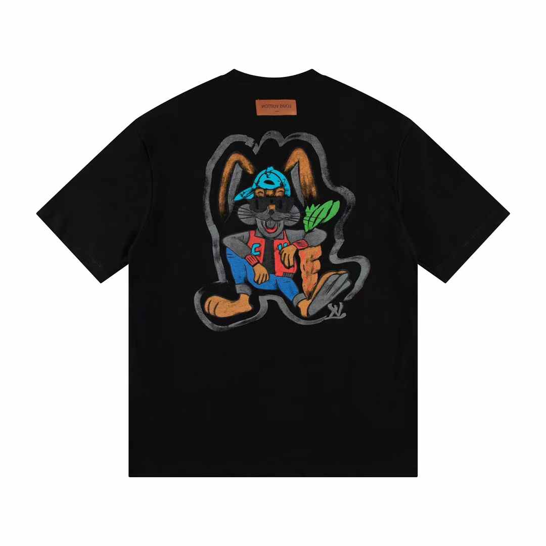 T-shirt à imprimé artistique
