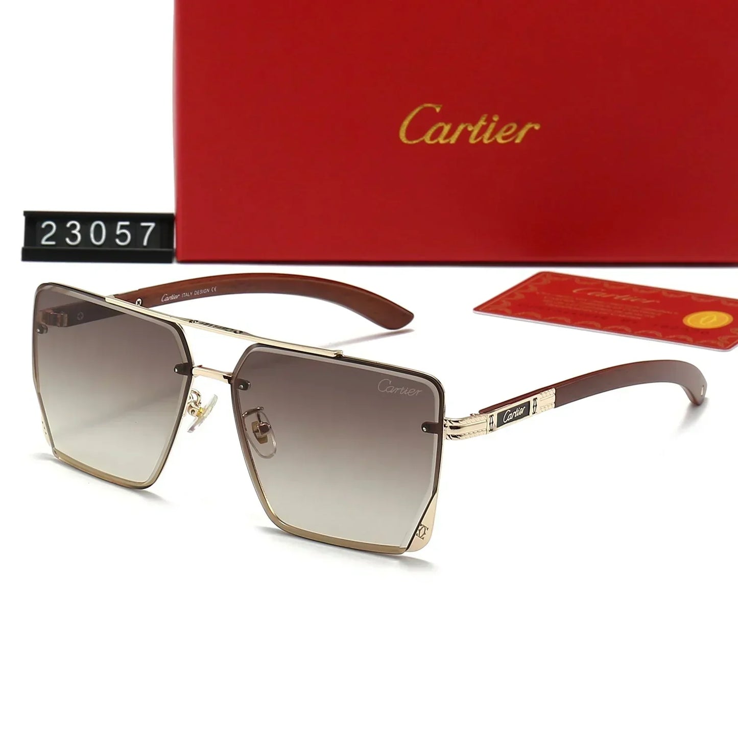 Lunettes de soleil rétro en métal