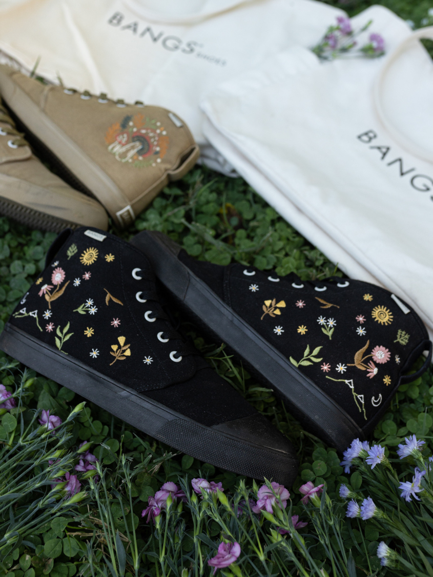 Baskets hautes Midnight Meadow