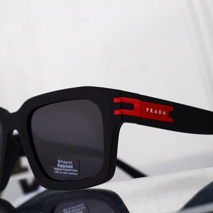 Luxury Metal Polygon Sunglasses Brand Design Fashion 6111