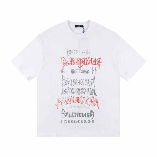 Camiseta estampada con letras