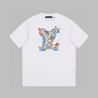 T-shirt imprimé logo 3D (préférable pour l'été)