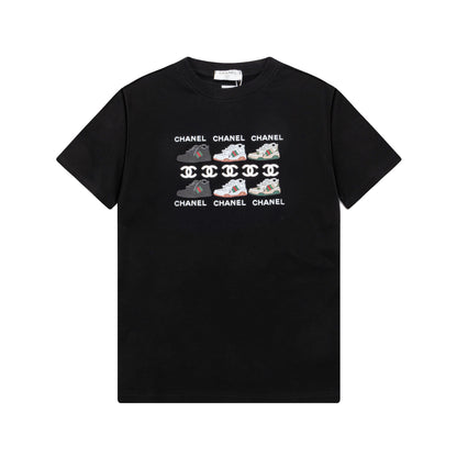 T-shirt à manches courtes en coton, nouvelle collection printemps-été 2025