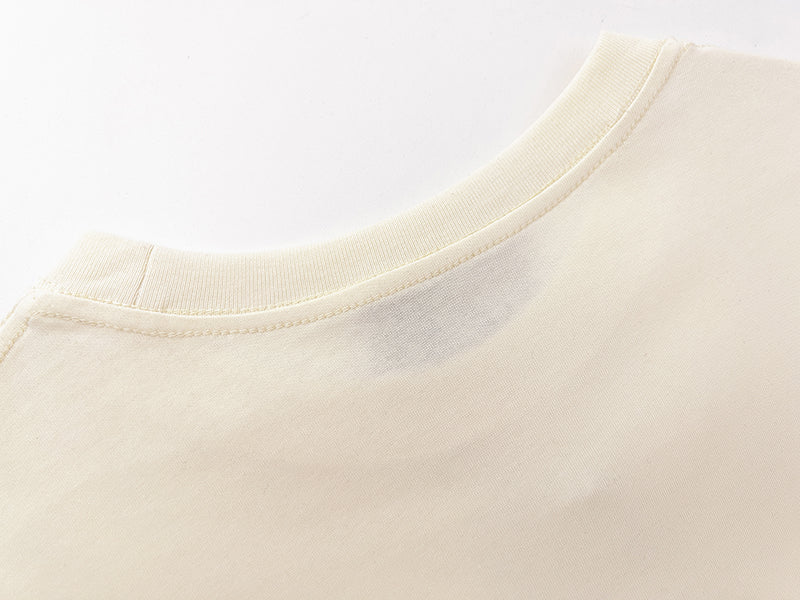 T-shirt brodé créatif