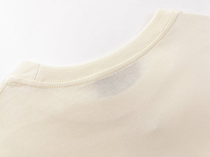 T-shirt brodé créatif