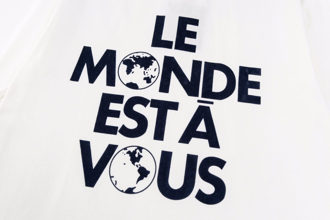 T-shirt imprimé lettres collection AH 2025