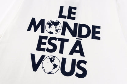 T-shirt imprimé lettres collection AH 2025