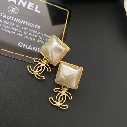 Pendientes de perlas vintage