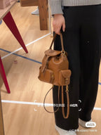 Minimalist Brown Leather Backpack | Small & Large Sizes 🤎