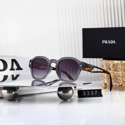 Polarized Sunglasses Personality Rivet Small Round Frame Sunglasses 3337