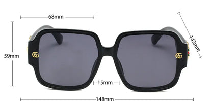 Retro Fashion Square Sunglasses