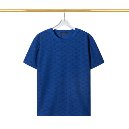 T-shirt en coton molletonné à carreaux