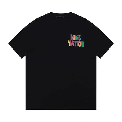 0528 T-shirt à logo imprimé recto-verso