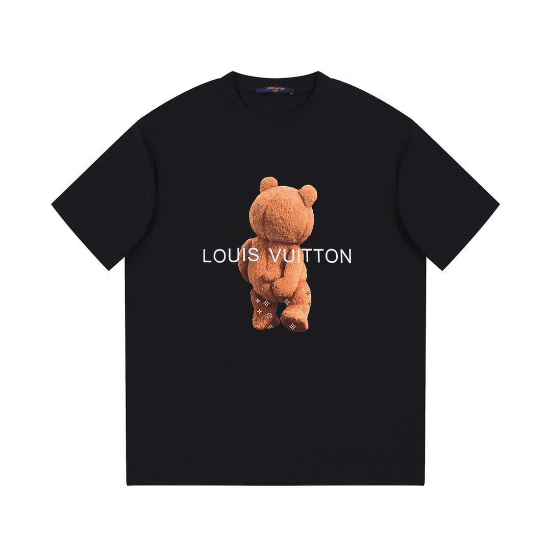 T-shirt mode imprimé ours