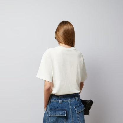 T-SHIRT COURT EN JERSEY DE COTON