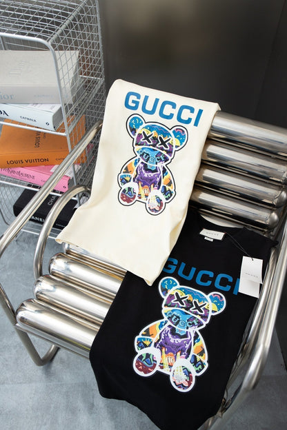 T-shirt à imprimé ours