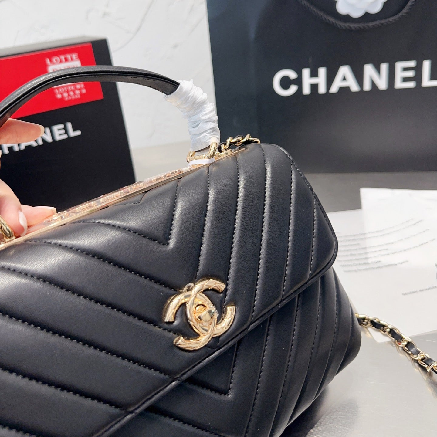 Sac à chaîne vintage tendance