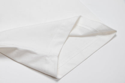 T-shirt en coton extensible avec imprimé graphique (préféré pour l'été)