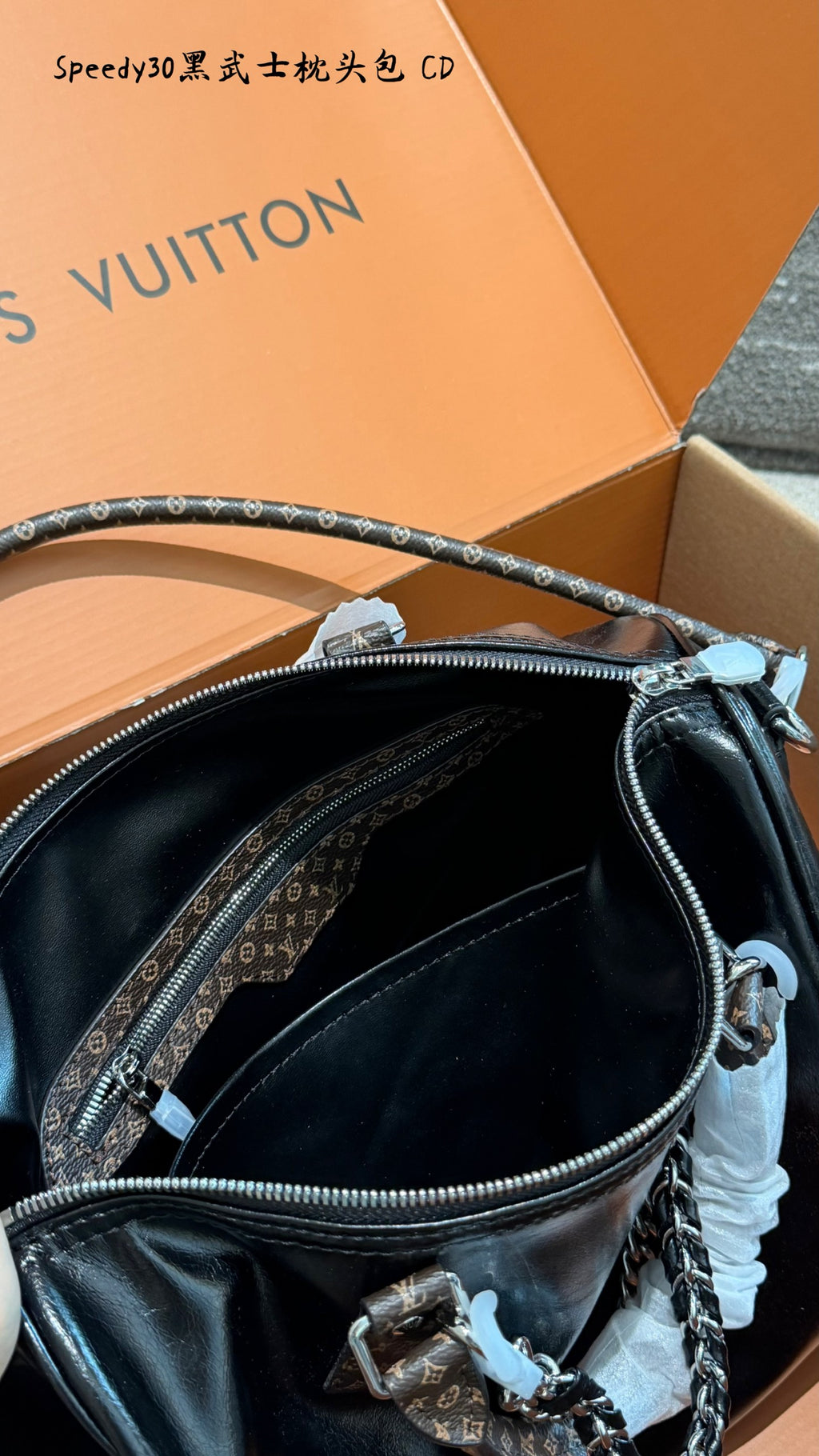 Speedy 30-Inspired Casual Handbag