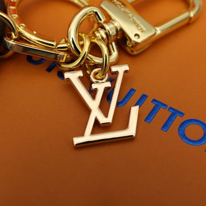 Porte-clés pendentif en cuir de basketball