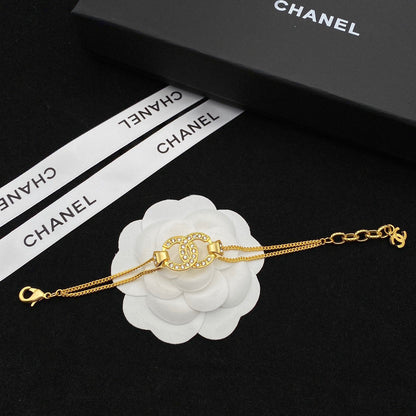 Pulsera Doble Capa de Diamantes