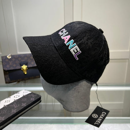 Casquette de baseball brodée colorée à motif 3D