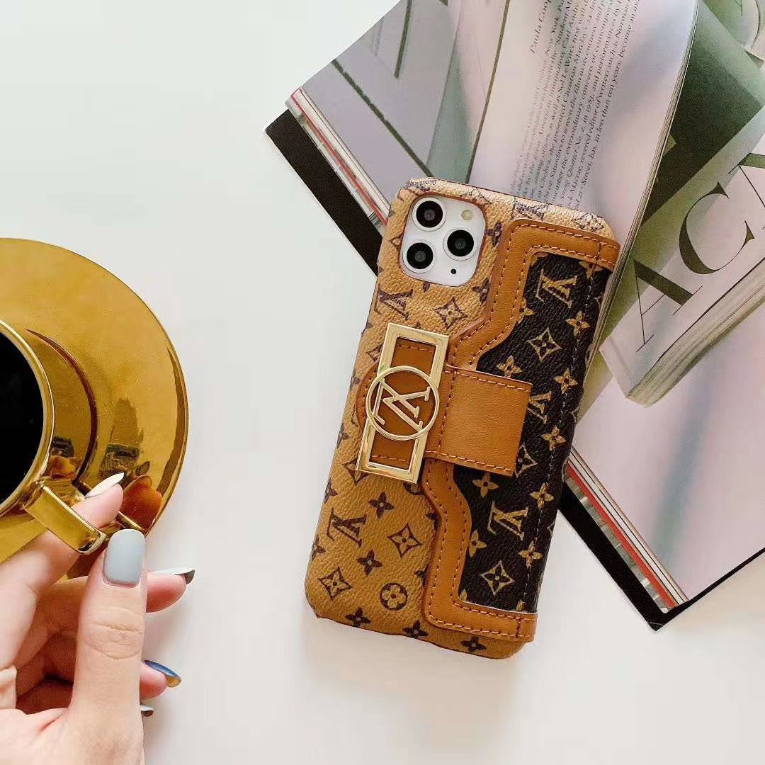 Étui porte-cartes de luxe imprimé