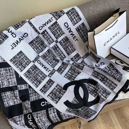 Bufanda Reversible de Cachemir Premium