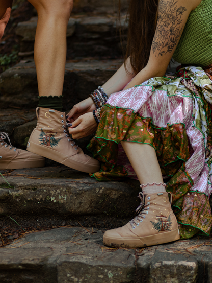 Baskets montantes à plateforme Woodland Wanderer