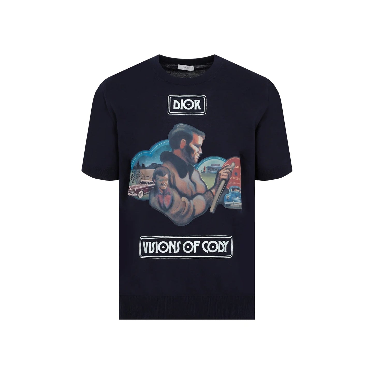T-shirt ras du cou imprimé graphique