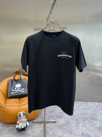 0528 T-shirt à logo imprimé recto-verso