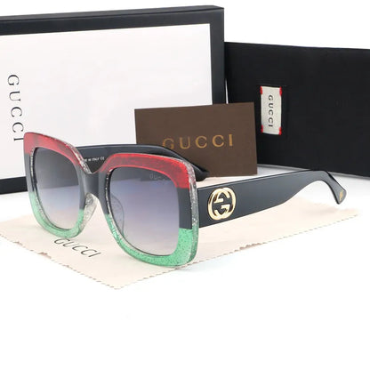 Classic Color Matching Square Sunglasses