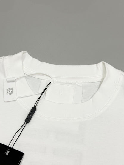 T-shirt à monogramme imprimé nouvelle coupe classique 1105