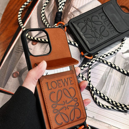 Estuche monedero de cuero multifuncional